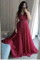 Long Chiffon V Neck Prom Dress Formal Evening Gowns 901212 Long Chiffon V Neck Prom Dress Formal Evening Gowns 901212