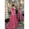 A-Line Off the Shoulder Long Prom Dress Formal Evening Gowns 901219