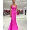 Elegant Mermaid Spaghetti Straps Prom Dress Formal Evening Gowns 901224