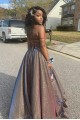 A-Line Sparkle Prom Dress Formal Evening Gowns 901235