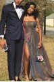 A-Line Sparkle Prom Dress Formal Evening Gowns 901235