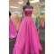 A-Line Strapless Sequin Tulle Prom Dress Formal Evening Gowns 901237