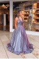 A-Line V Neck Sparkle Prom Dress Formal Evening Gowns 901240 A-Line V Neck Sparkle Prom Dress Formal Evening Gowns 901240