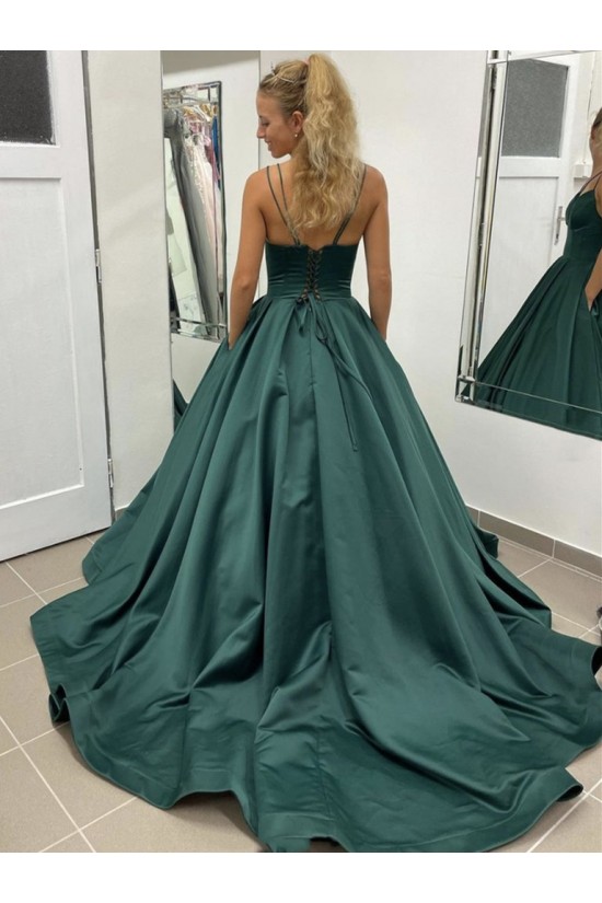 A-Line Long Prom Dress Formal Evening Gowns 901255