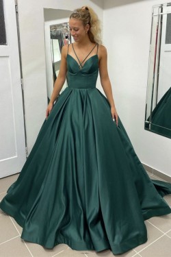 A-Line Long Prom Dress Formal Evening Gowns 901255