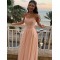A-Line Lace and Tulle Prom Dress Formal Evening Gowns 901259