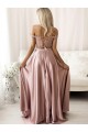 A-Line Off the Shoulder Two Pieces Lace Long Prom Dress Formal Evening Gowns 901274 A-Line Off the Shoulder Two Pieces Lace Long Prom Dress Formal Evening Gowns 901274