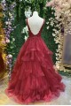 A-Line Lace Long Prom Dress Formal Evening Gowns 901285 A-Line Lace Long Prom Dress Formal Evening Gowns 901285