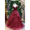 A-Line Lace Long Prom Dress Formal Evening Gowns 901285