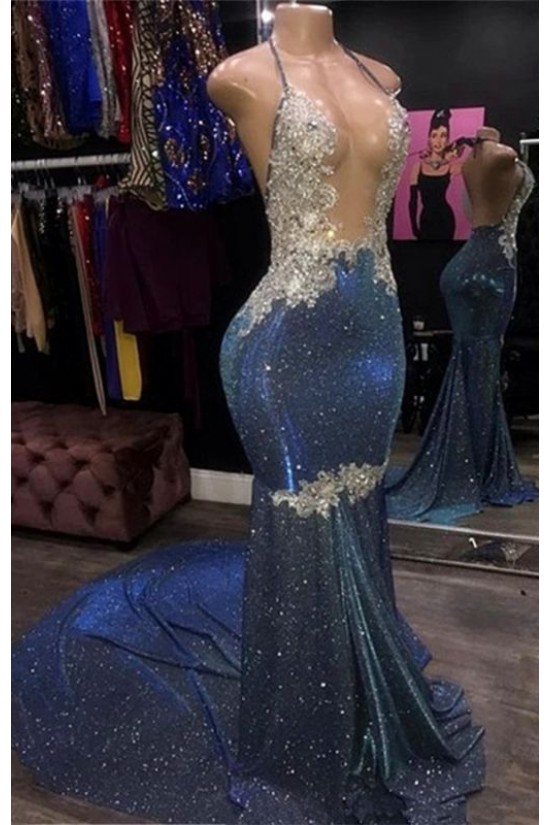 Mermaid Sparkle Long Lace Prom Dress Formal Evening Gowns 901291 Mermaid Sparkle Long Lace Prom Dress Formal Evening Gowns 901291