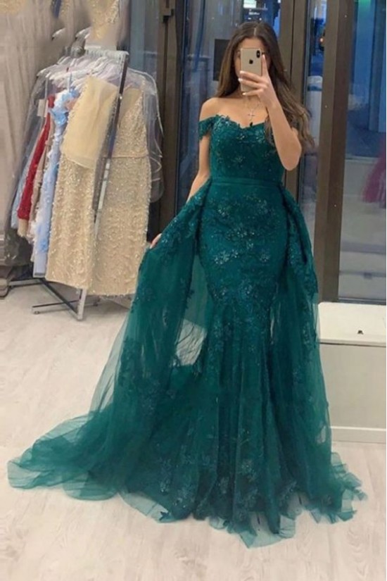 Mermaid Long Green Lace Prom Dress Formal Evening Gowns 901293 Mermaid Long Green Lace Prom Dress Formal Evening Gowns 901293