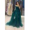 Mermaid Long Green Lace Prom Dress Formal Evening Gowns 901293