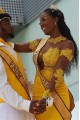 Long Yellow Mermaid Lace Prom Dress Formal Evening Gowns 901301