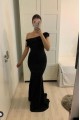Long Black Mermaid One Shoulder Prom Dress Formal Evening Gowns 901302 Long Black Mermaid One Shoulder Prom Dress Formal Evening Gowns 901302