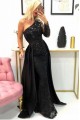 Long Black Mermaid One Shoulder Prom Dress Formal Evening Gowns 901303 Long Black Mermaid One Shoulder Prom Dress Formal Evening Gowns 901303
