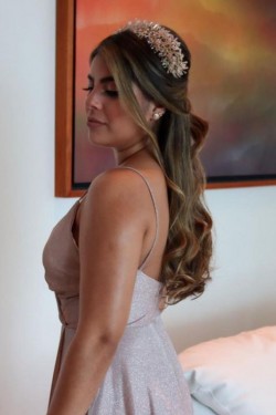 A-Line Long Sparkle Prom Dress Formal Evening Gowns 901306