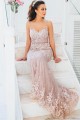 Mermaid Spaghetti Straps Lace Prom Dress Formal Evening Gowns 901309 Mermaid Spaghetti Straps Lace Prom Dress Formal Evening Gowns 901309