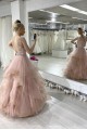A-Line Lace Prom Dress Formal Evening Gowns 901324