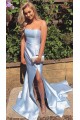 Elegant Long Yellow Mermaid Prom Dress Formal Evening Gowns 901332