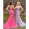 Elegant Mermaid Lace and Tulle Prom Dress Formal Evening Gowns 901342