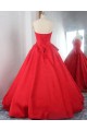 A-Line Sweetheart Long Red Prom Dress Formal Evening Gowns 901349 A-Line Sweetheart Long Red Prom Dress Formal Evening Gowns 901349