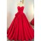 A-Line Sweetheart Long Red Prom Dress Formal Evening Gowns 901349