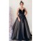 A-Line Tulle and Lace Long Prom Dress Formal Evening Gowns 901351