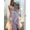 A-Line Tulle Prom Dress Formal Evening Gowns 901358