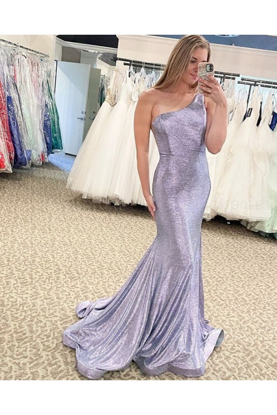 Elegant Mermaid One Shoulder Sparkle Long Prom Dress Formal Evening Gowns 901379 Elegant Mermaid One Shoulder Sparkle Long Prom Dress Formal Evening Gowns 901379