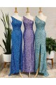 Elegant Sheath Sparkle Sequin Prom Dress Formal Evening Gowns 901384