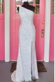 Elegant Sheath Sparkle Sequin Prom Dress Formal Evening Gowns 901384