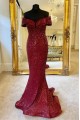 Mermaid Off the Shoulder Sparkle Long Prom Dress Formal Evening Gowns 901386 Mermaid Off the Shoulder Sparkle Long Prom Dress Formal Evening Gowns 901386