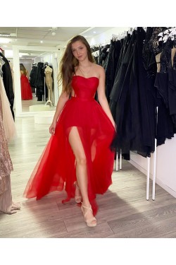 Long Red Sweetheart Prom Dress Formal Evening Gowns 901389