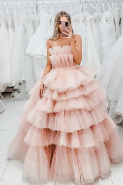 Long Strapless Prom Dress Formal Evening Gowns 901390