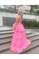 High Low Tulle and Lace Prom Dress Formal Evening Gowns 901394 High Low Tulle and Lace Prom Dress Formal Evening Gowns 901394