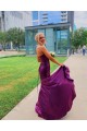 Elegant Long Mermaid Strapless Prom Dress Formal Evening Gowns 901395