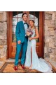 Long Blue Lace Spaghetti Straps Prom Dress Formal Evening Gowns 901400 Long Blue Lace Spaghetti Straps Prom Dress Formal Evening Gowns 901400