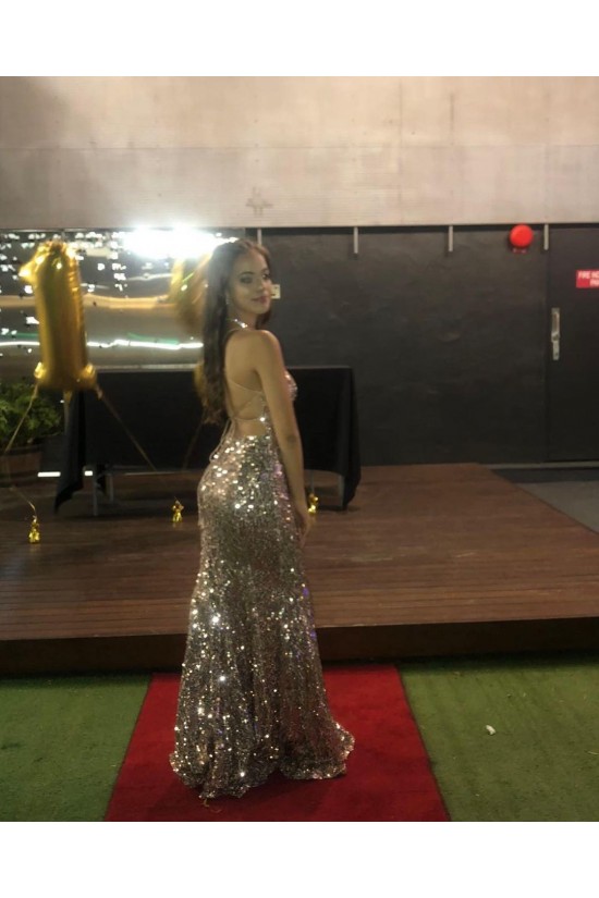 Mermaid Sparkle Sequin Long Prom Dress Formal Evening Gowns 901403 Mermaid Sparkle Sequin Long Prom Dress Formal Evening Gowns 901403