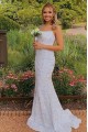 Elegant Spaghetti Straps Sequin Long Prom Dress Formal Evening Gowns 901406