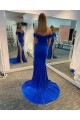 Long Royal Blue Mermaid Prom Dress Formal Evening Gowns 901411