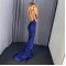 Long Spaghetti Straps Sequin Prom Dress Formal Evening Gowns 901418