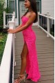 Sheath Strapless Long Prom Dress Formal Evening Gowns 901430