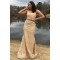 Mermaid Two Pieces Lace Long Prom Dress Formal Evening Gowns 901442
