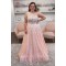 A-Line One Shoulder Lace Prom Dress Formal Evening Gowns 901451