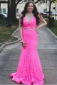 Elegant Mermaid Two Pieces Lace Prom Dress Formal Evening Gowns 901456 Elegant Mermaid Two Pieces Lace Prom Dress Formal Evening Gowns 901456