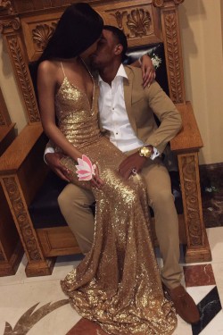 Long Mermaid Sequin Prom Dress Formal Evening Gowns 901463