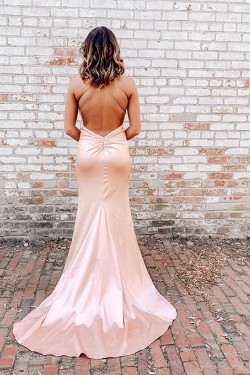 Long Mermaid Spaghetti Straps Prom Dress Formal Evening Gowns 901465