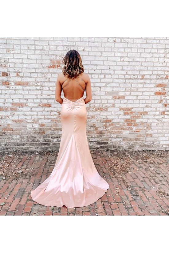 Long Mermaid Spaghetti Straps Prom Dress Formal Evening Gowns 901465 Long Mermaid Spaghetti Straps Prom Dress Formal Evening Gowns 901465