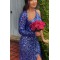 Long Royal Blue One Shoulder Sequin Prom Dress Formal Evening Gowns 901471