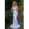 Mermaid Spaghetti Straps Sparkle Prom Dress Formal Evening Gowns 901477
